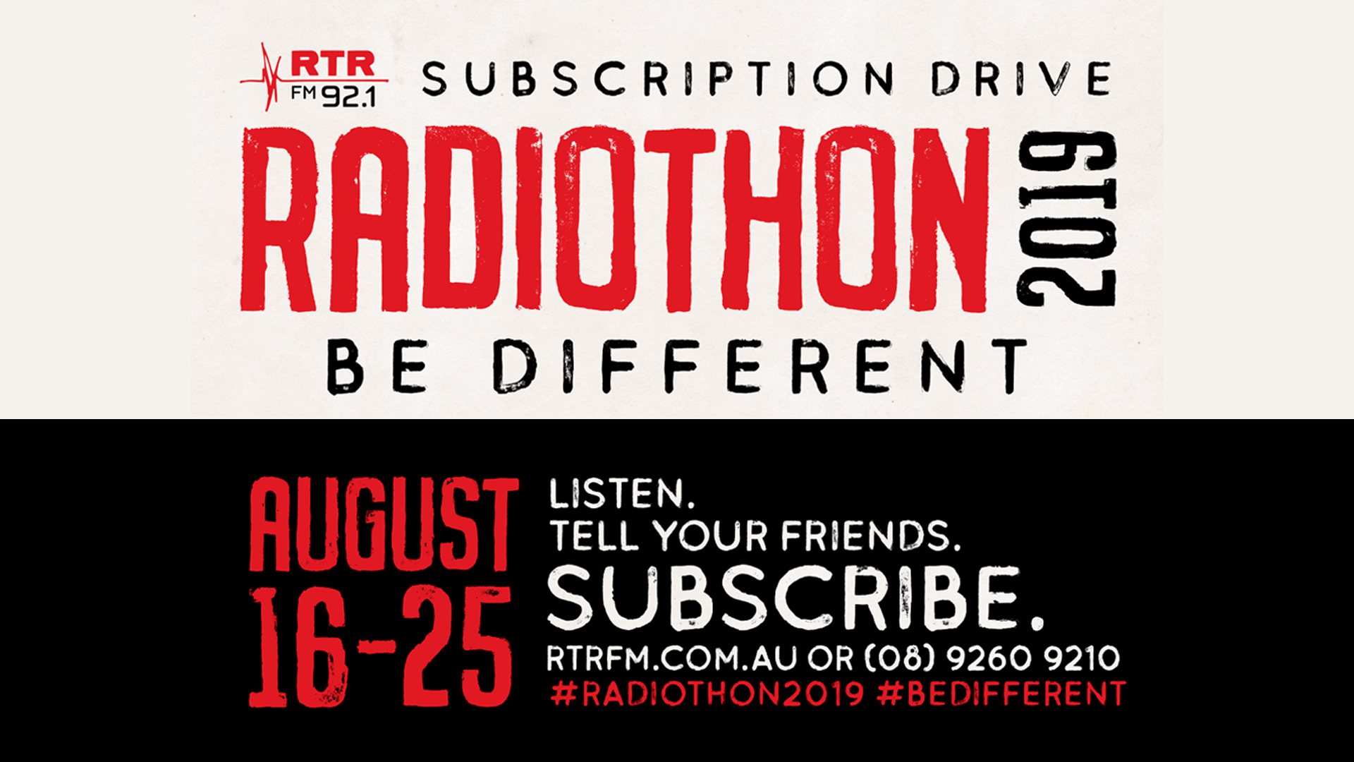 RTRFM Radiothon 2019