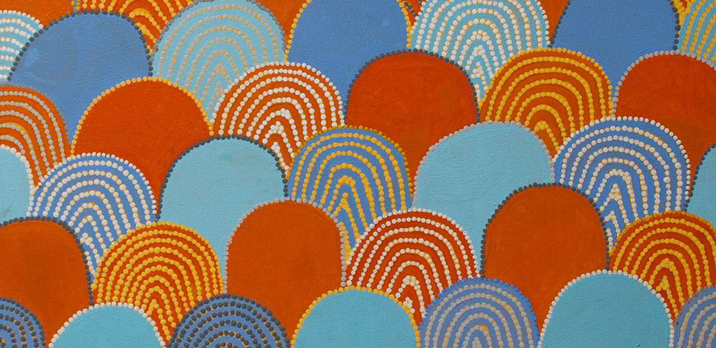 Image Credit, detail of Lisa Multa Tali at Kungkayunti 2021 courtesy of Ikuntji Artists https://ikuntji.com.au/
